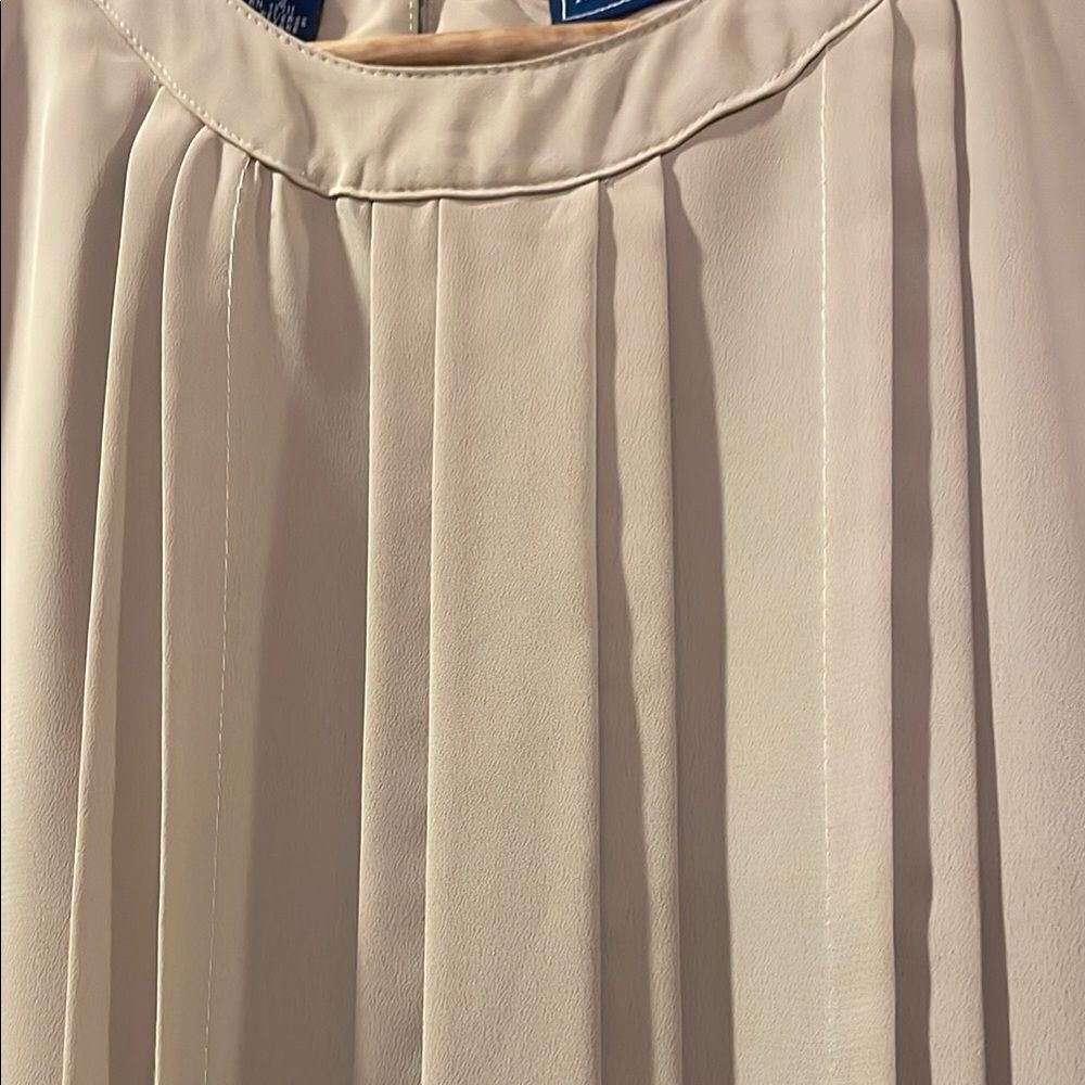Karen Scott Cream Blouse - Picture 4 of 9